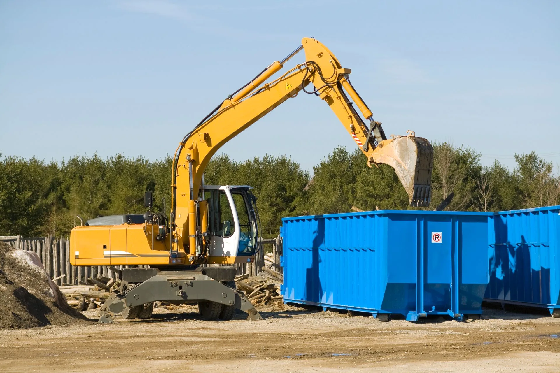 Concrete Dumpsters